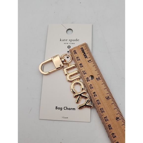 Kate‎ Spade New York x Target Lucky Bag Charm NWT - Picture 2 of 2